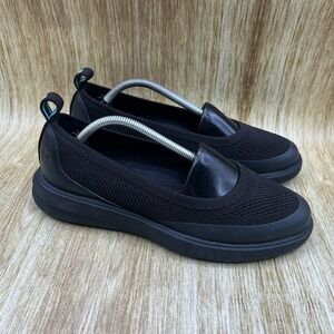 Cole Haan Malorie Knit Ballet Flats Women's Size 8 B Black Slip Resistant W25361